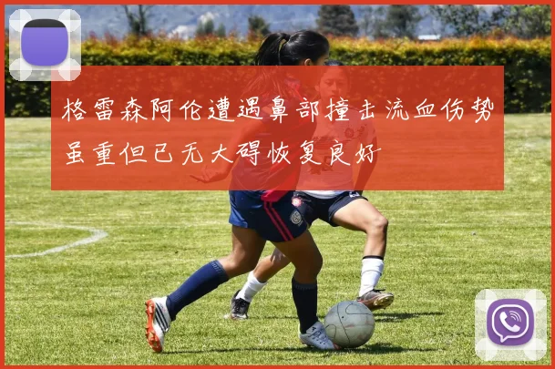 格雷森阿伦遭遇鼻部撞击流血伤势虽重但已无大碍恢复良好